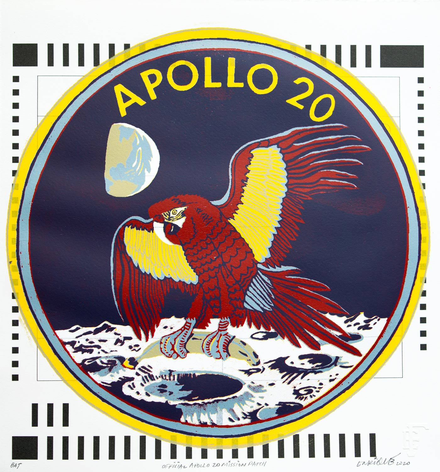 Official Apollo 20 Mission Patch